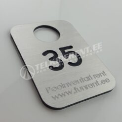 Alumiiniumist garderoobinumbrid